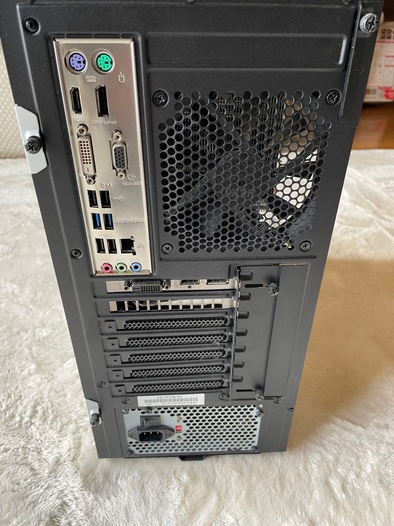 【ジャンク品】自作ゲーミングPC　Core i7 / GTX1060