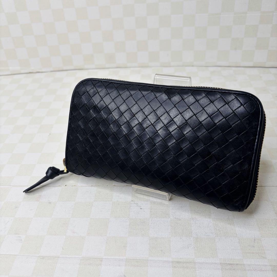 美品　BOTTEGA ボッテガ　長財布　ラウンドファスナー　M46