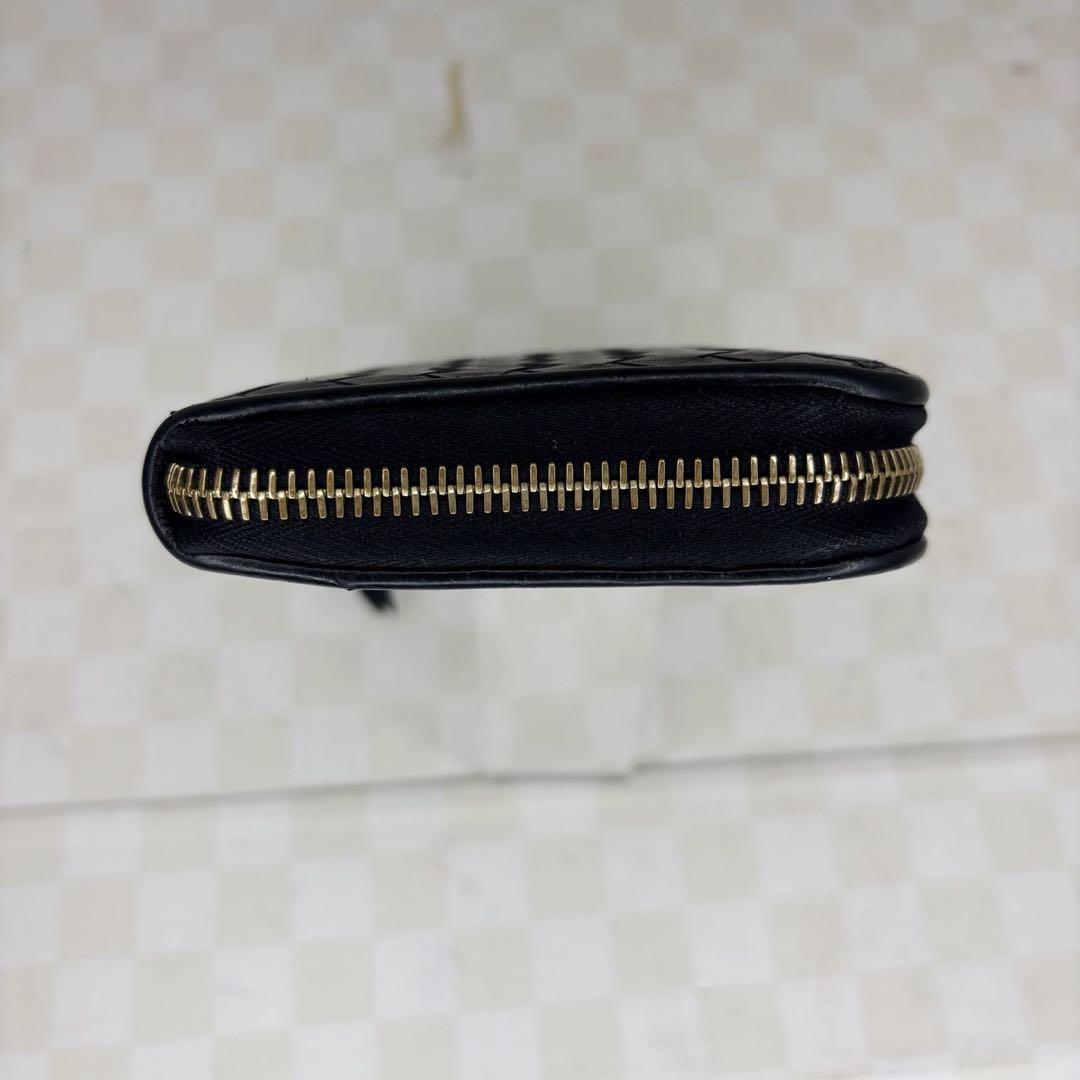 美品　BOTTEGA ボッテガ　長財布　ラウンドファスナー　M46