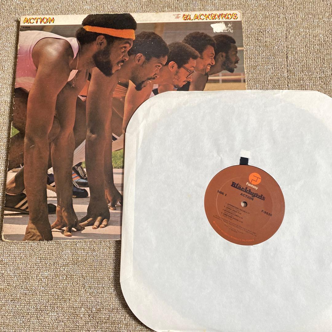 The Blackbyrds Action レコード