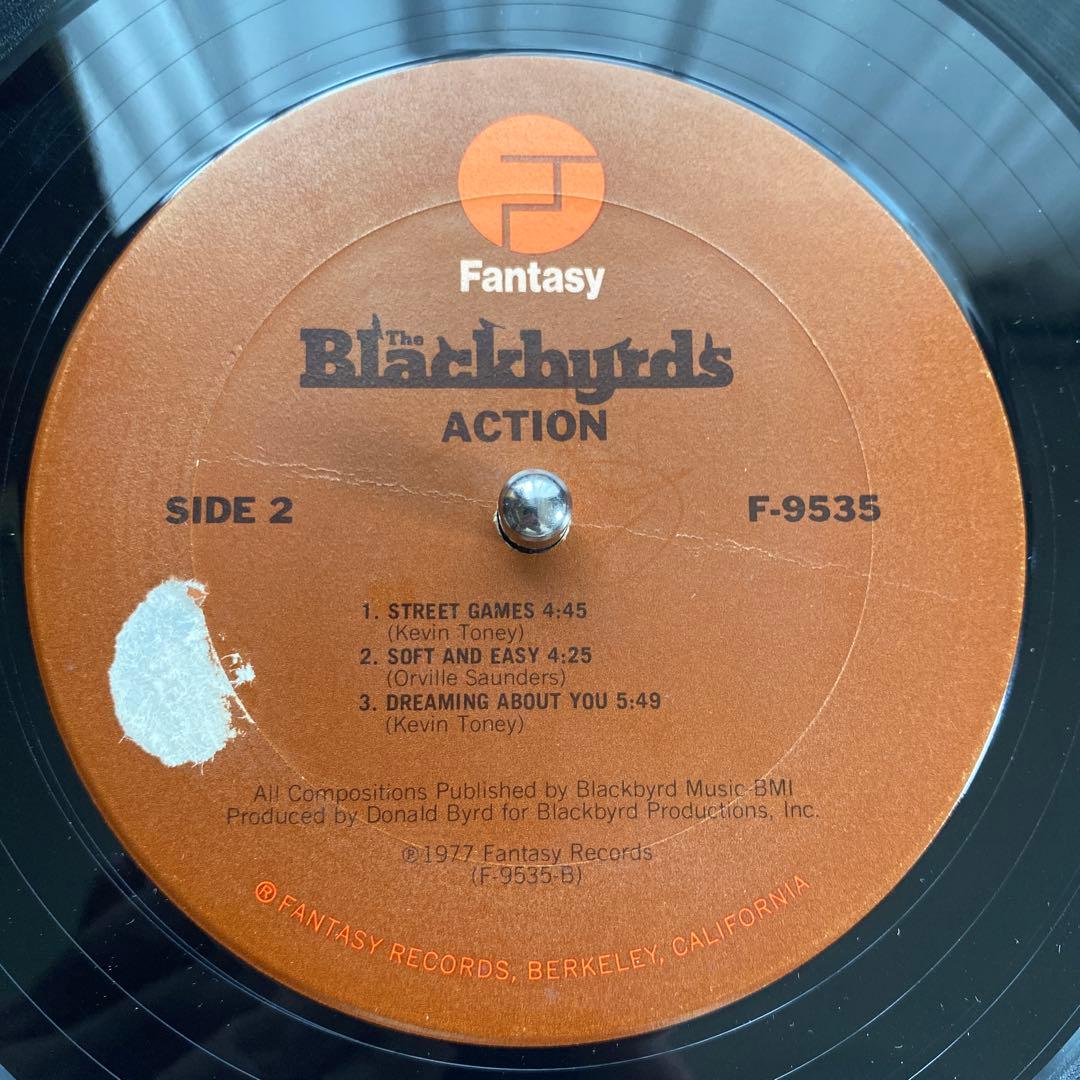 The Blackbyrds Action レコード