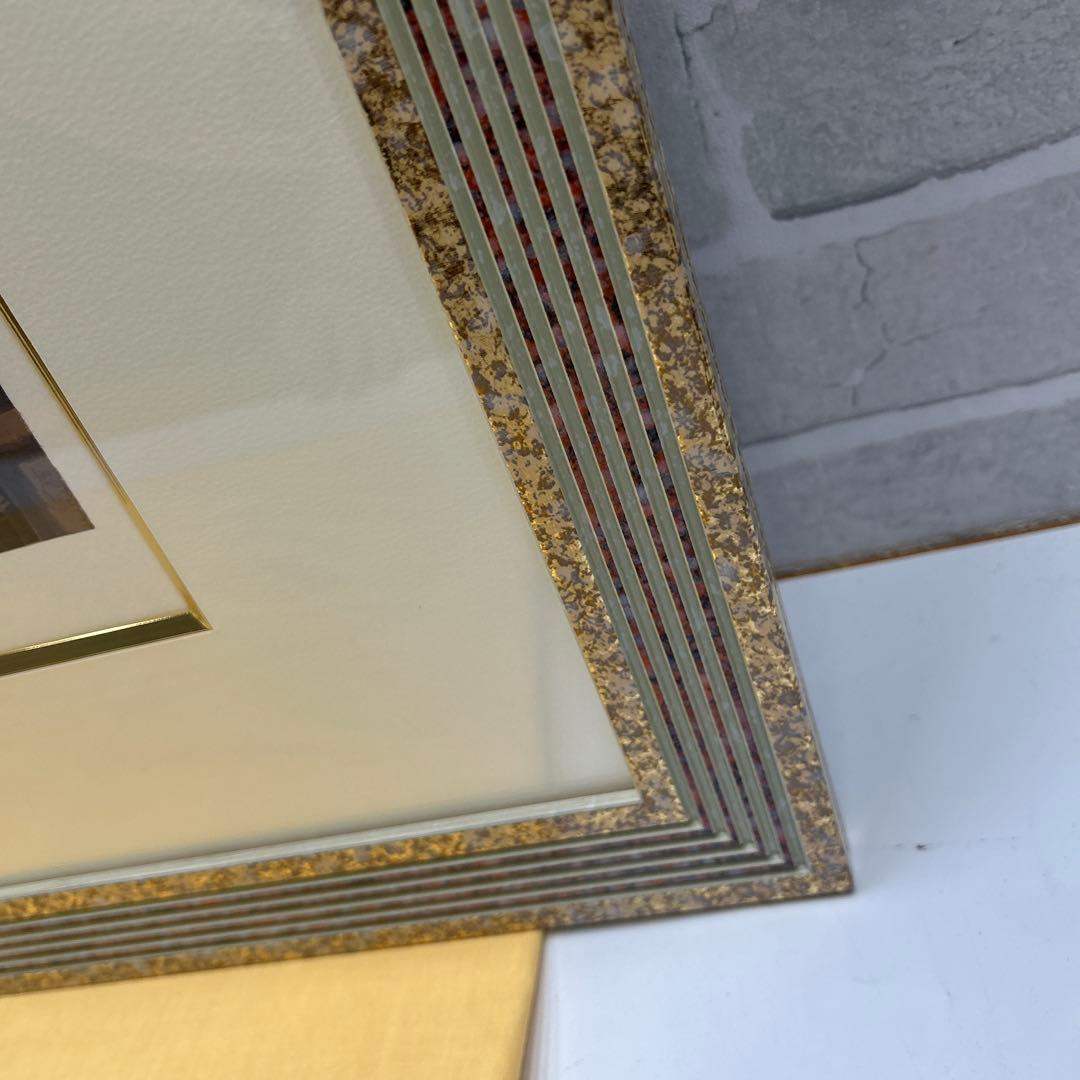 つ*ま様 5782 AP43/50 ミッシェルドラクロワ 夜のパリ シルクスクリ