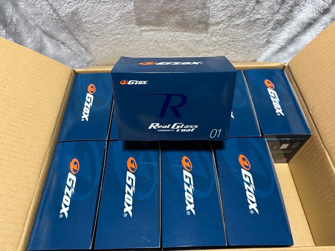 Gzox リアルガラスコート R 10箱セット