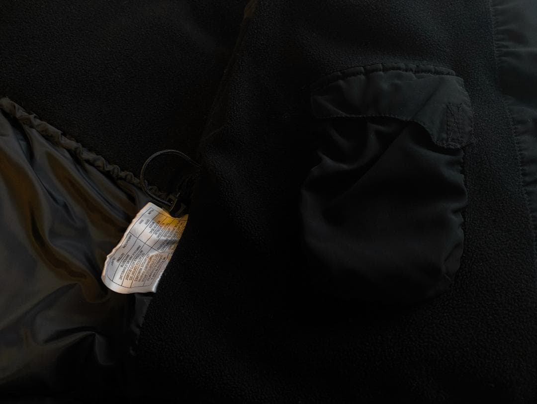 極美品 90s POLO SPORT ポロスポーツ 刺繍ロゴ ダウンJKT 黒