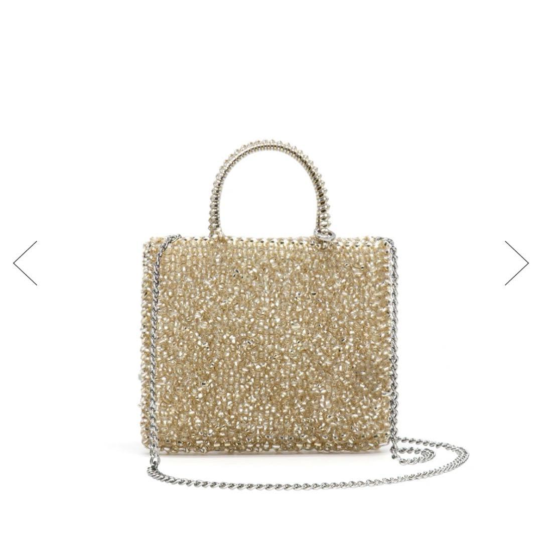 ANTEPRIMA アンテプリマ スタンダード ミニアトゥーラ シルバーゴールド