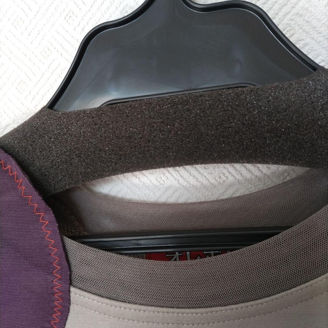 タグ付き　アルベロベロ　　花刺繍付き長袖Tシャツ グレー