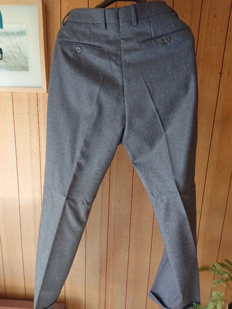 ほぼ新品 インコテックス SUPER 100's スラックス 46