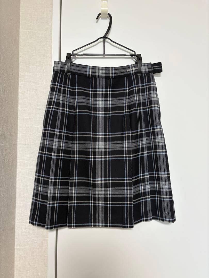 【クリーニング済】ポンポネットジュニア　L 160　受験　面接　卒業式　スーツ