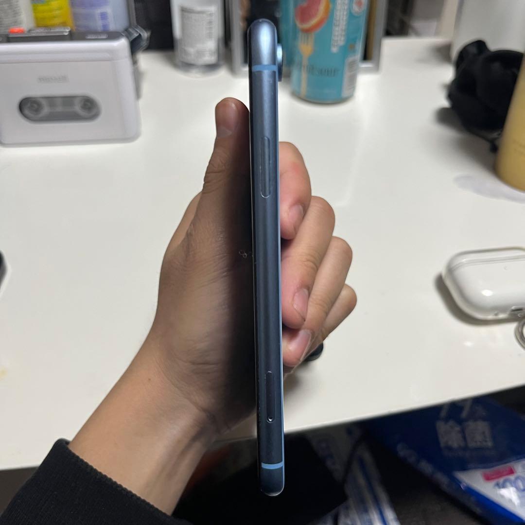 【訳あり品】iPhoneXR ブルー　128GB SIMロック解除済み