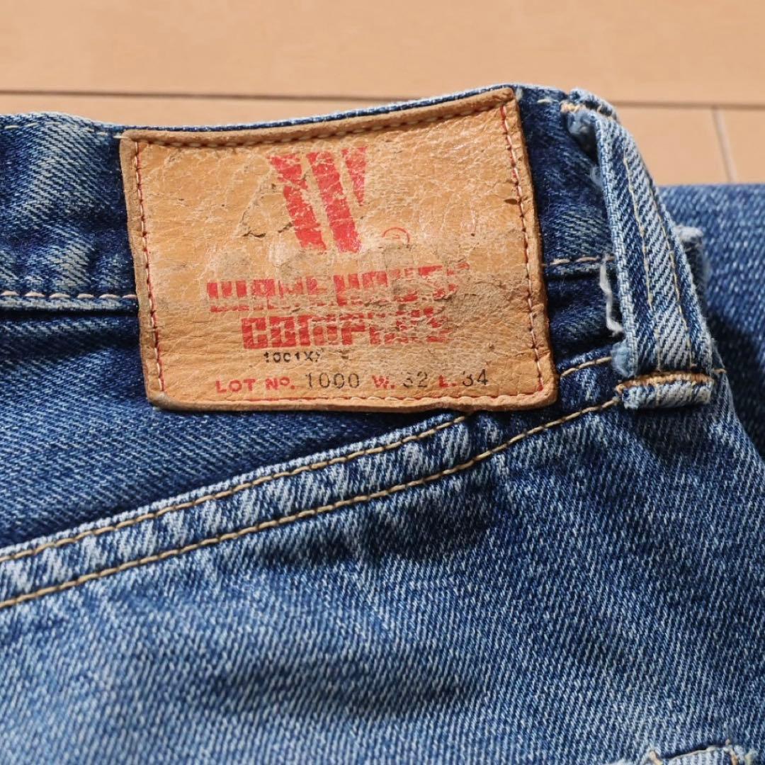 WAREHOUSE ウエアハウス 1001XX デニム W32 旧タグ