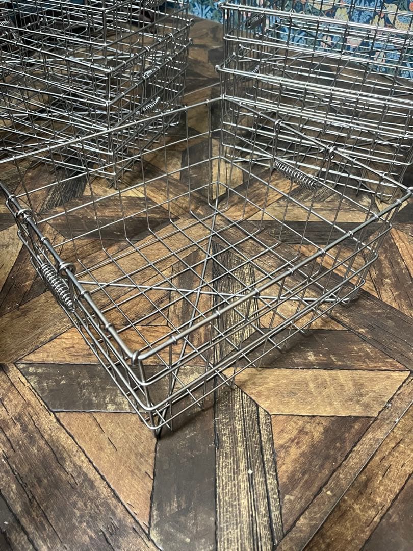 masakitnk0731 ＊学校 給食かご ステンレス 12個セット