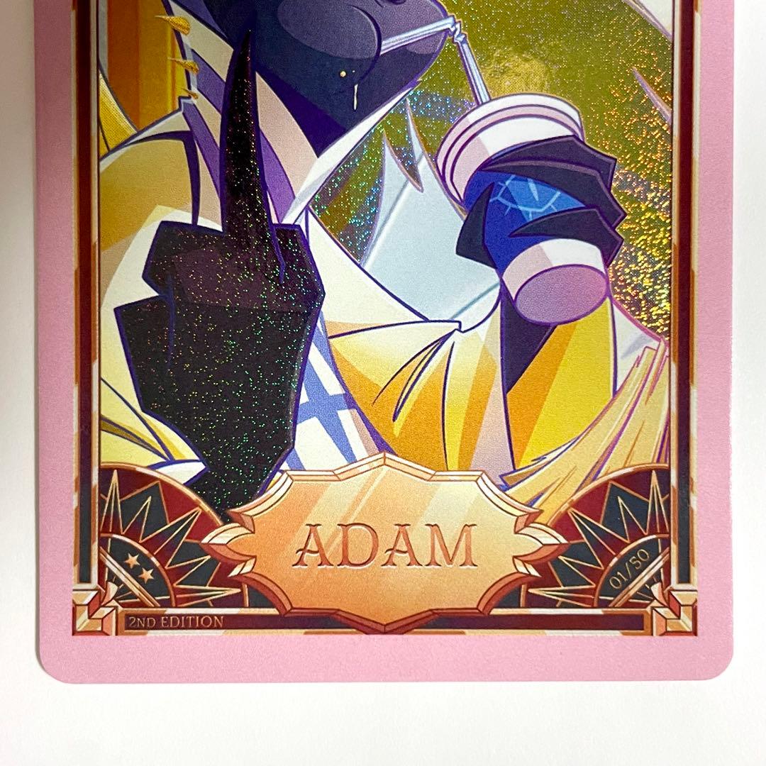 ハズビンホテル トレーディングカード アダム foil 2nd Edition