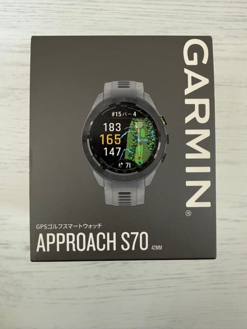 GARMIN APPROACH S70 GPSゴルフスマートウォッチ 42mm