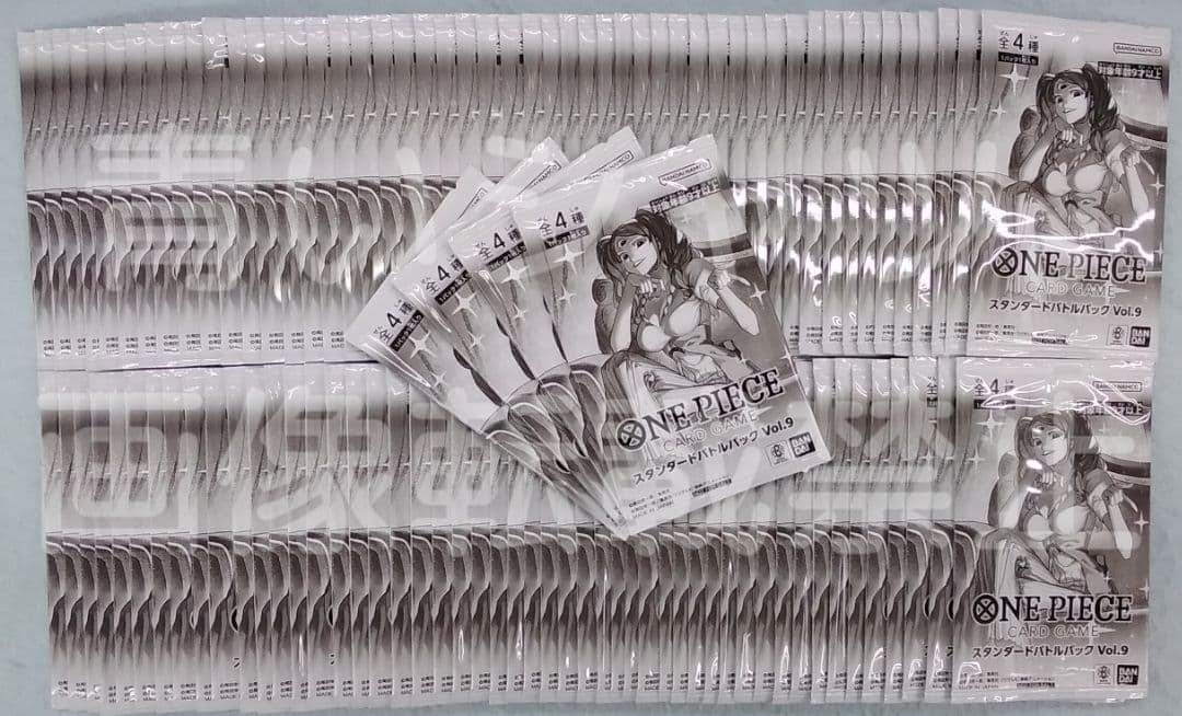 ワンピースカードゲーム スタンダードバトルパック Vol.9 104パック未開封