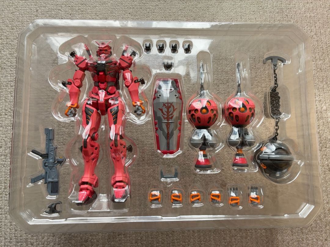 L ROBOT魂 ＜SIDE MS＞ 赤いガンダム メタルロボット魂