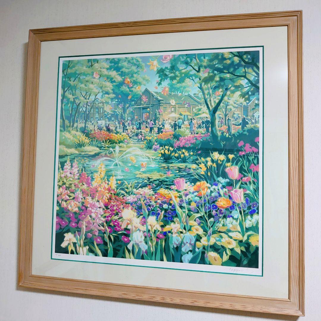 【3000円値下げ】笹倉鉄平「ウェディング イン ザ パーク」シルクスクリーン