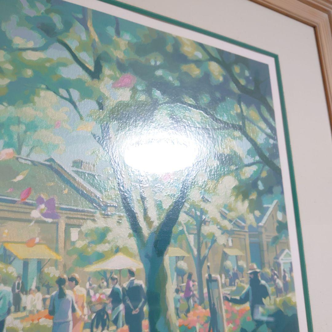 【3000円値下げ】笹倉鉄平「ウェディング イン ザ パーク」シルクスクリーン