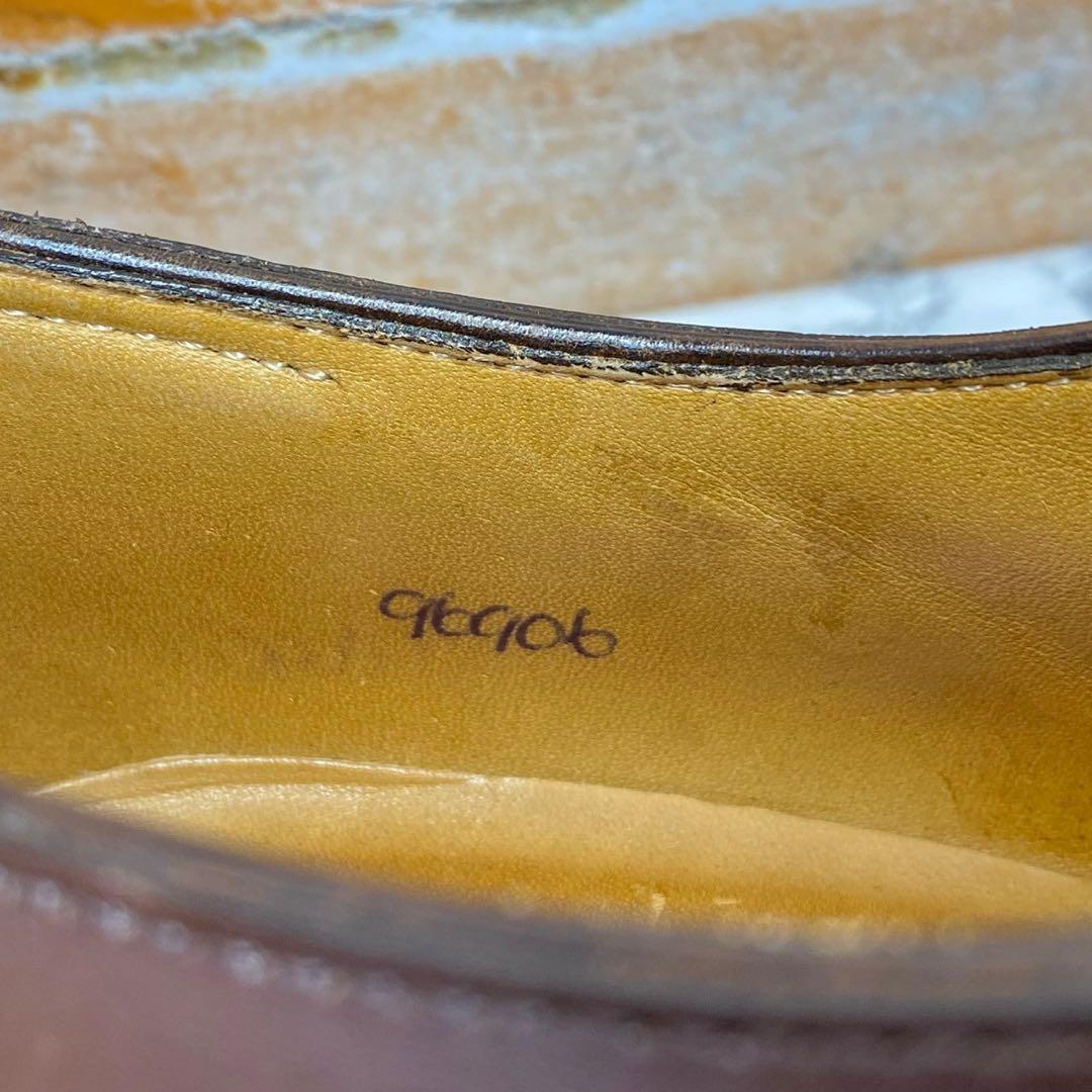 【メンズブランド革靴】ジョンロブ　25cm ブラウン　ダブルモンク　レザー