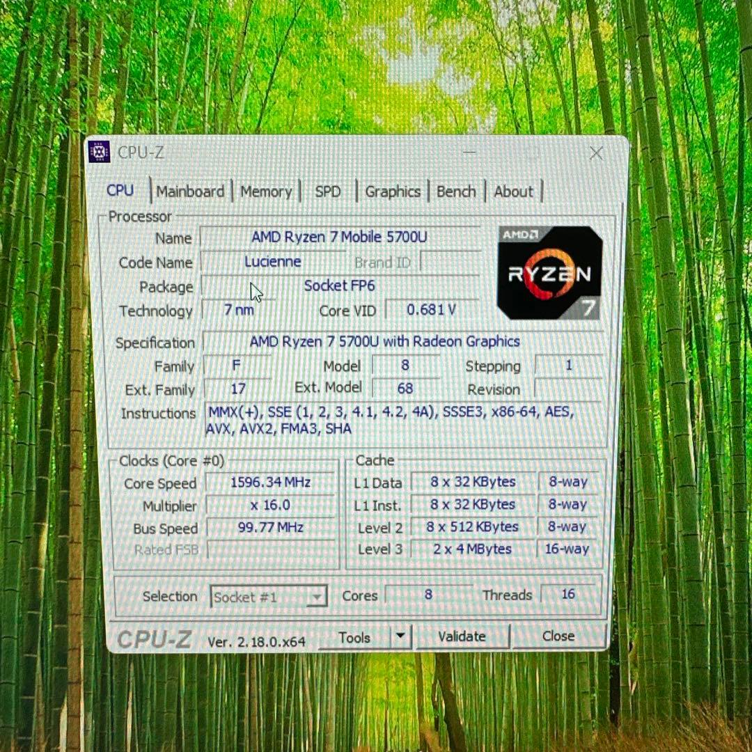 ミニPC NiPoGi Mini PC ryzen 7 5700u 32/ 512gb