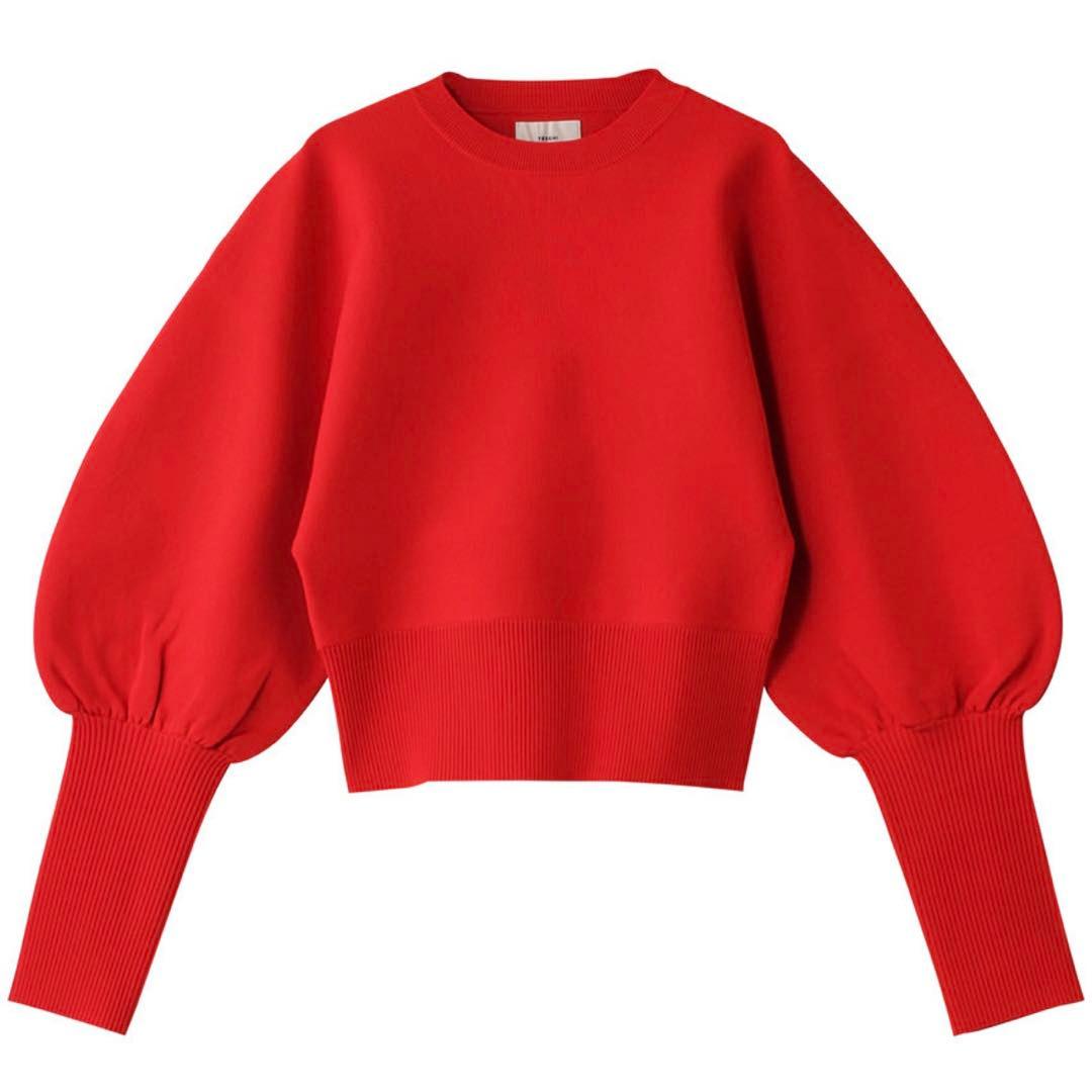 TEECHI バルーンスリーブ グラマラスニット ティーチ