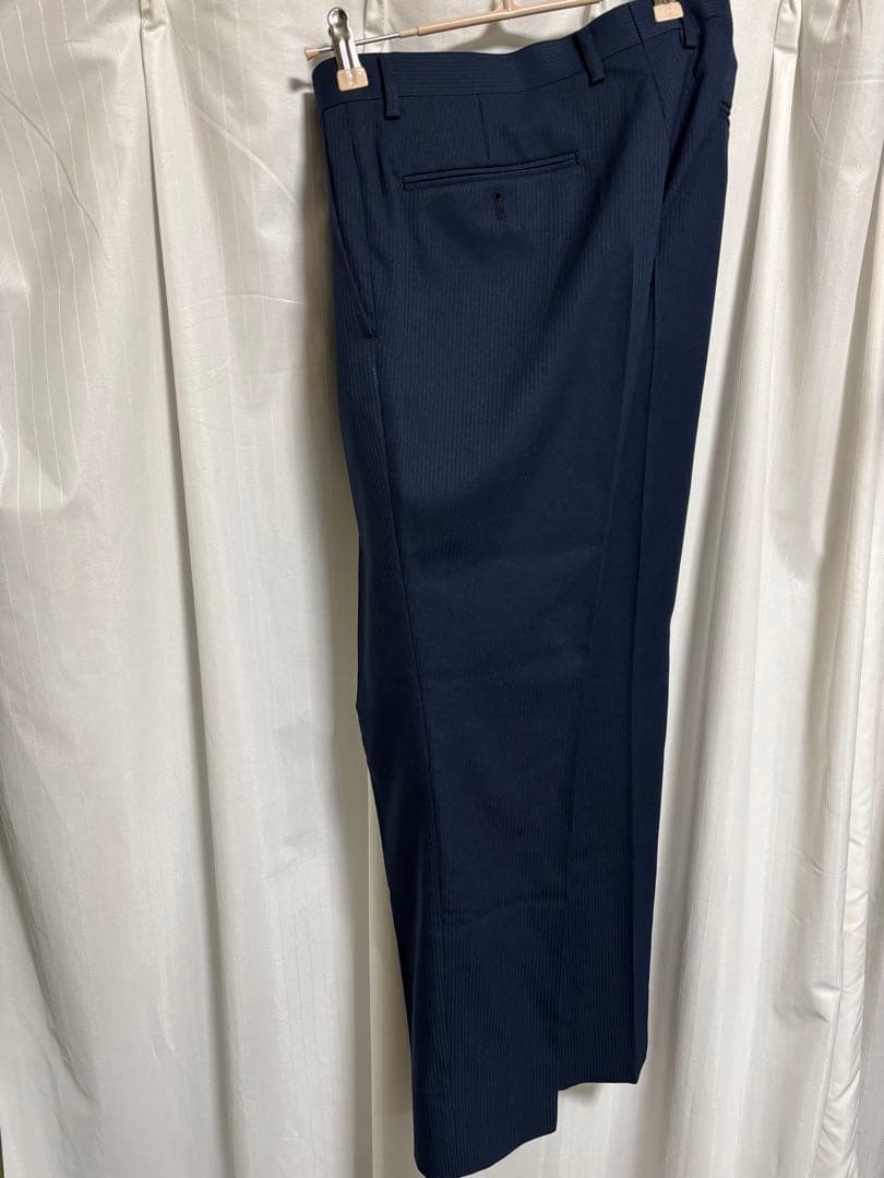 m*u様 【AB6 股下72】スーツ スリーピース ウォッシャブル仕様