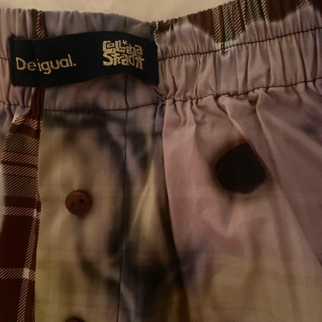 desigual. コリーナ・ストラダのボクサーショーツ フラワーチェック