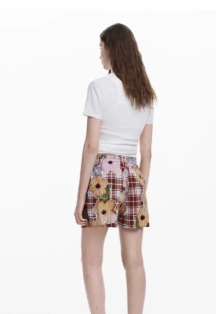 desigual. コリーナ・ストラダのボクサーショーツ フラワーチェック