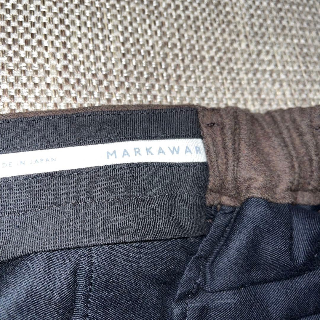 MARKAWARE ダークブラウン スラックス