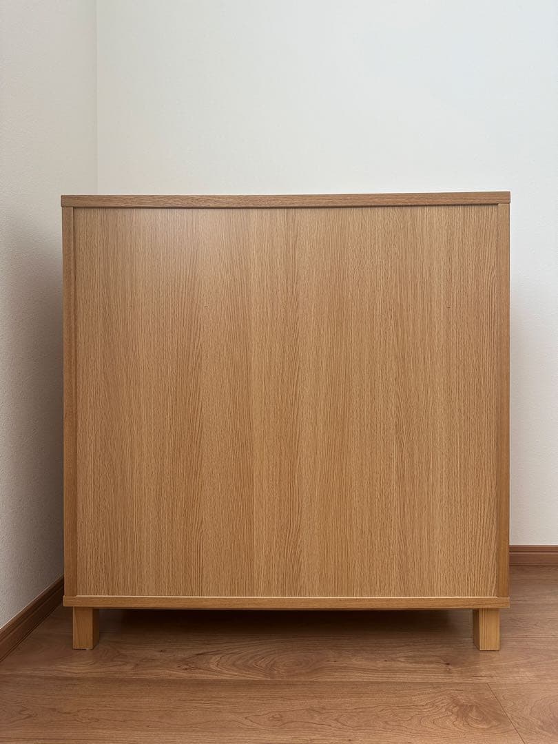 無印良品 4段チェスト・タモ材（廃盤品）