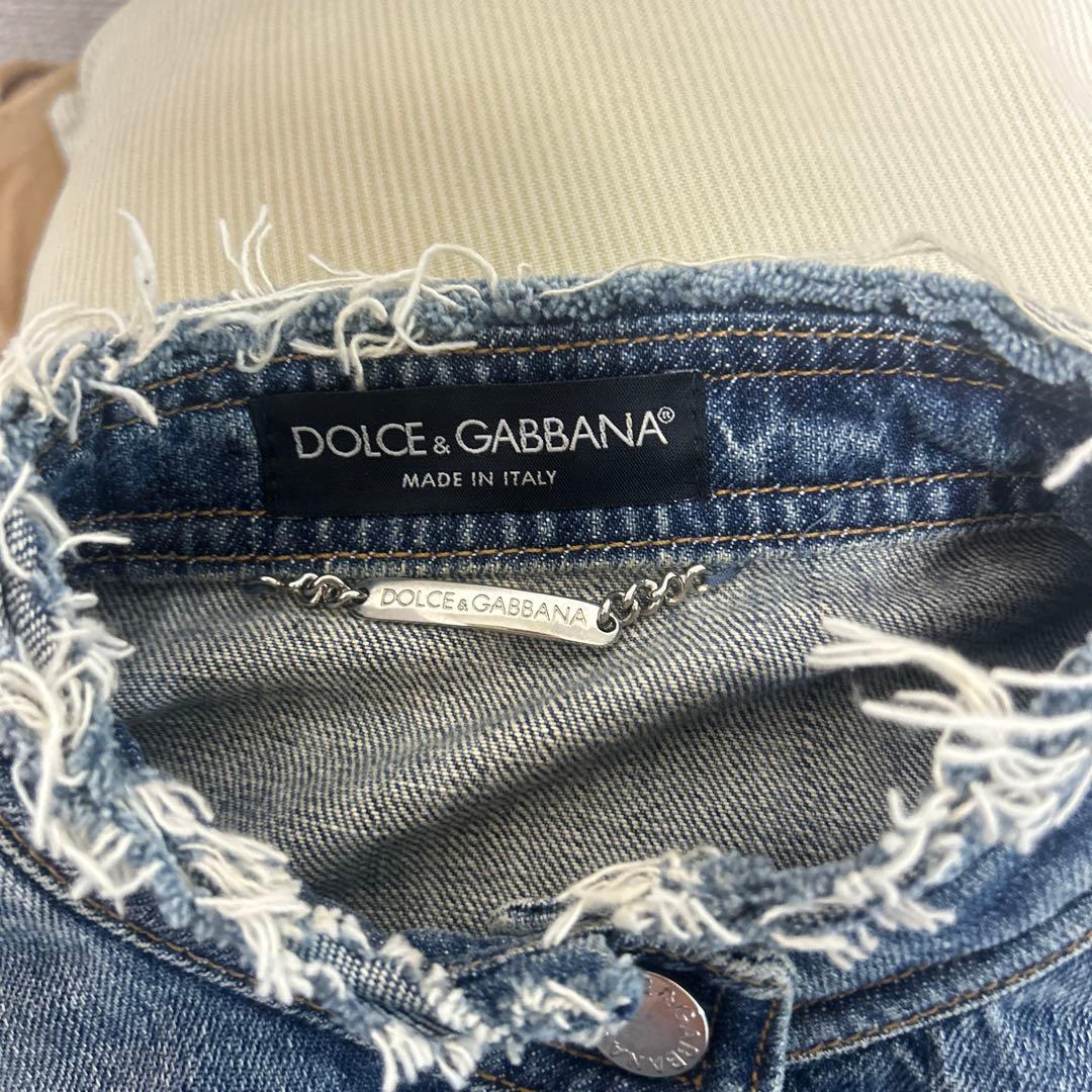 ★激レアデザイン★ dolce&gabbana ドルガバ　デニム　ジャケット