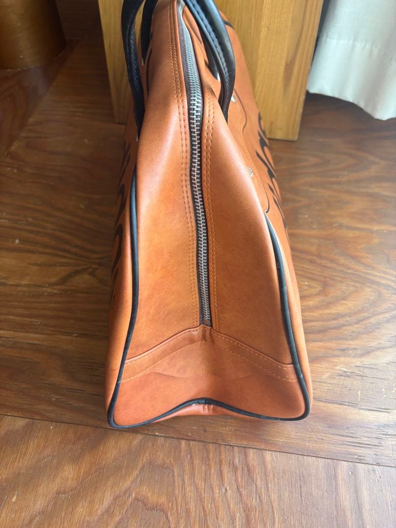 か*ど様 adidas ビンテージ ボストンバッグ ブラウン