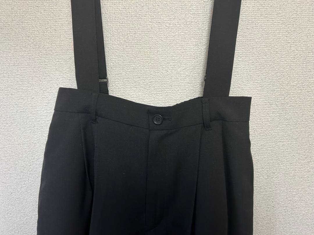 &ellecy サスペンダーパンツ