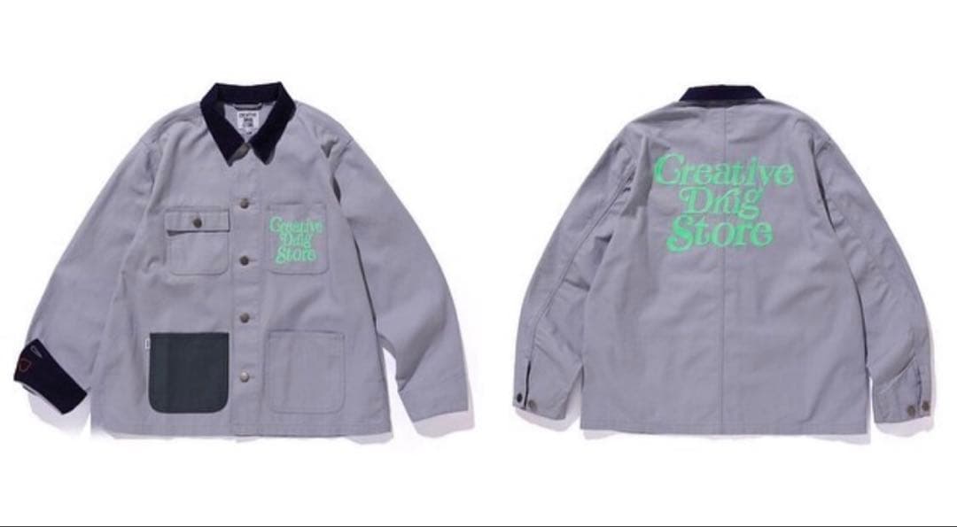creative drug store× verdy ワークジャケット