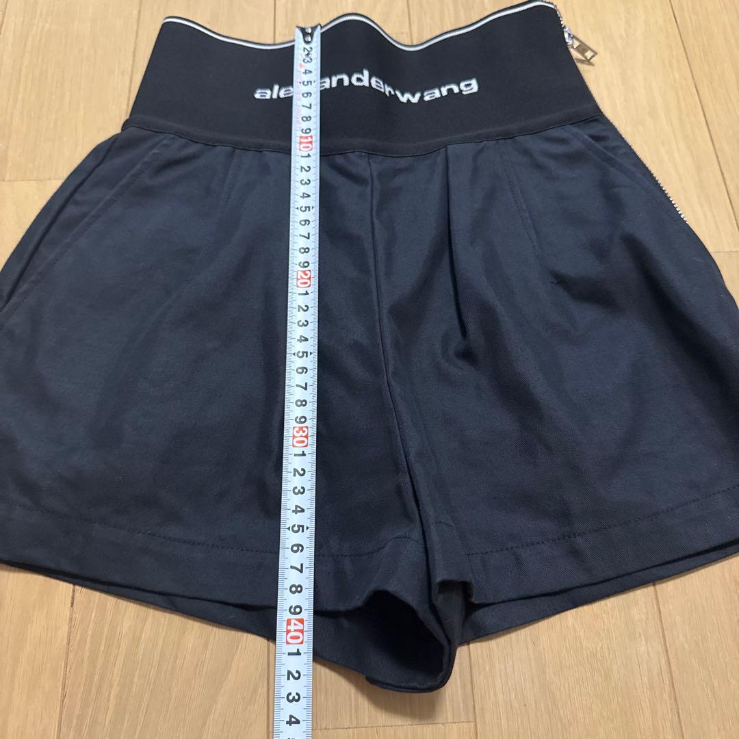 アレキサンダーワン　サファリショーツ　ショートパンツ　ブラック　黒　0