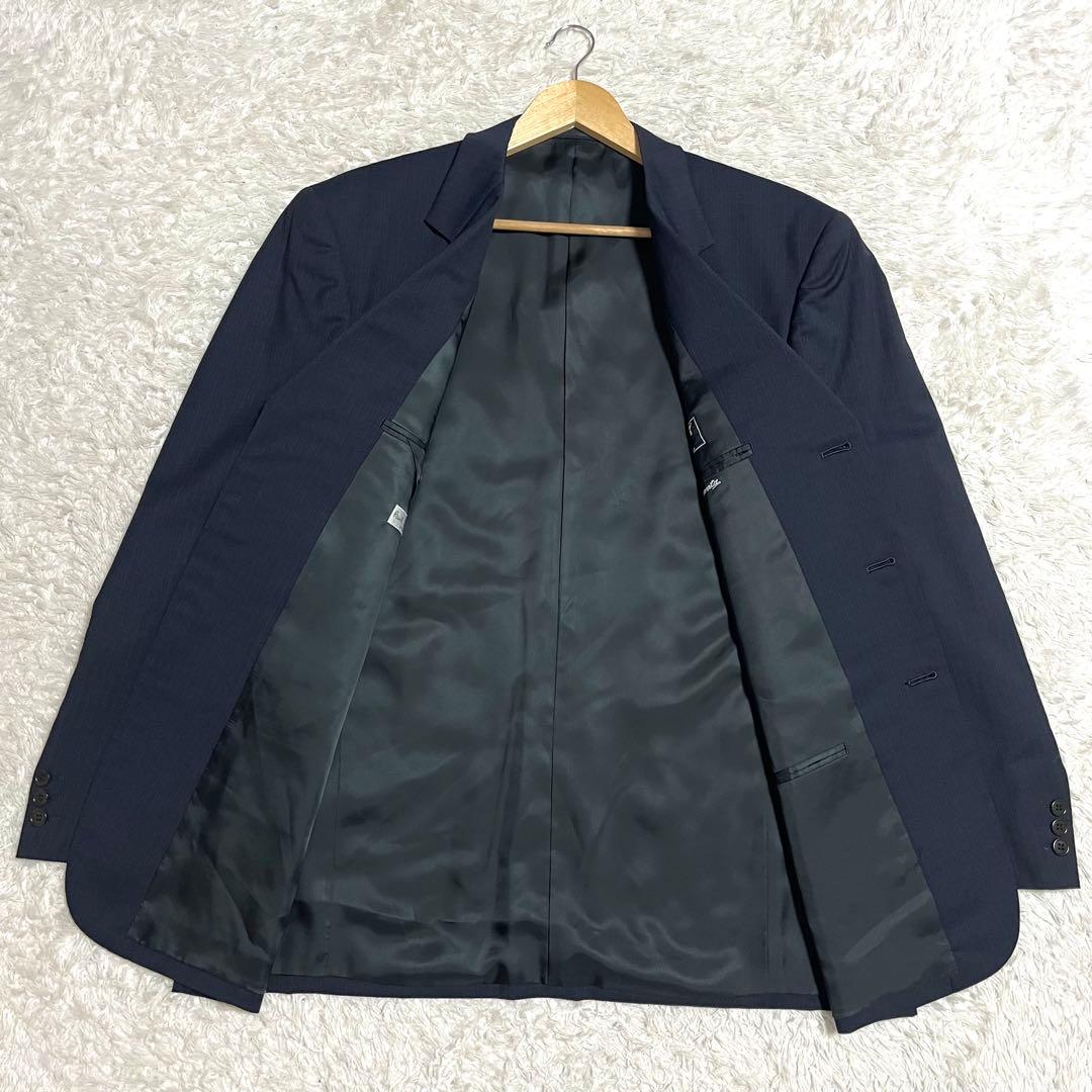 ✨極美品✨ Paul Smith ビジネススーツ CARPINI ネイビー XL