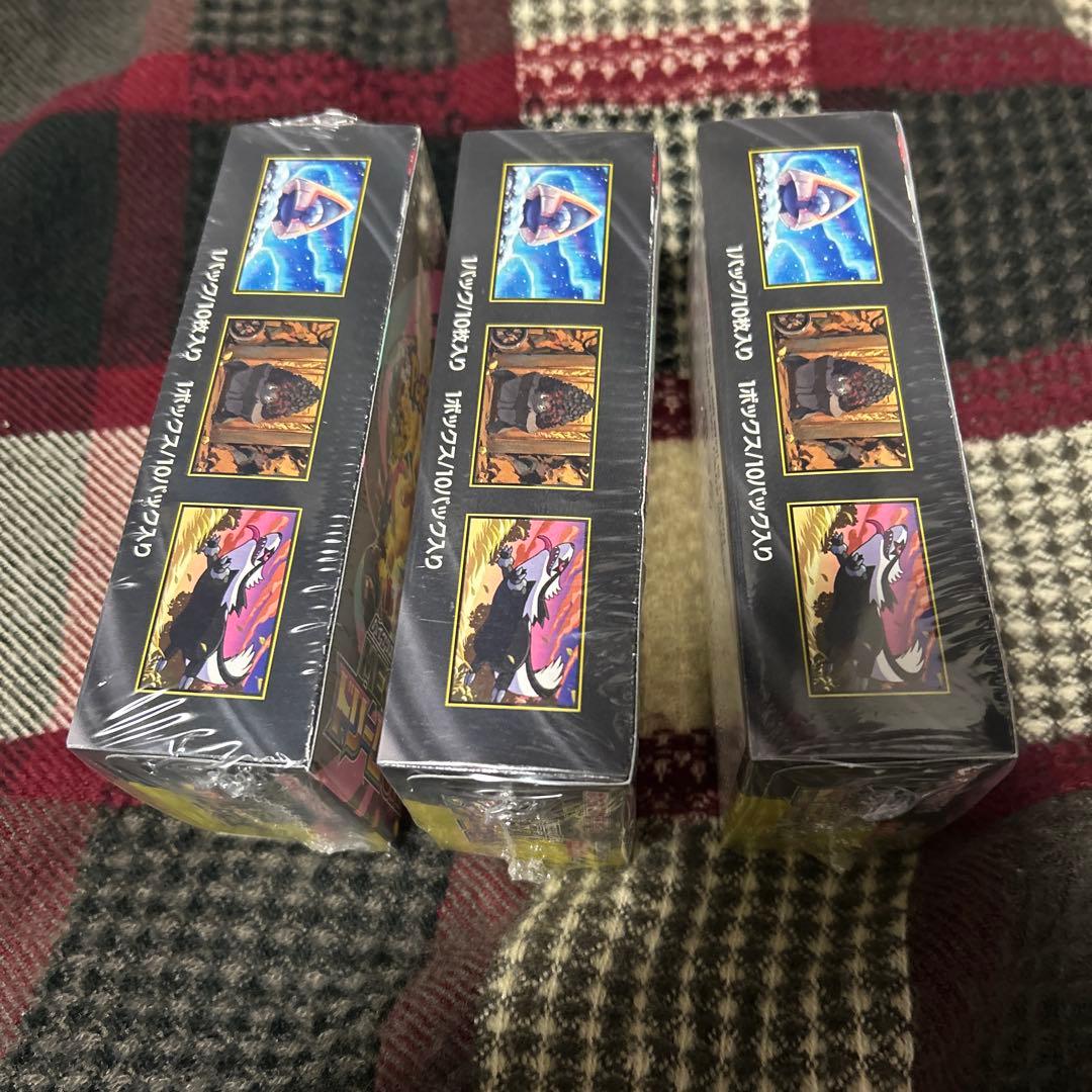 ポケモンカードゲーム MEGAドリーム3BOXセット　シュリンク付