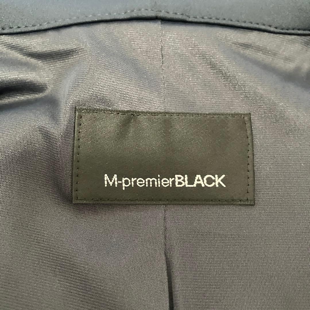 （K25903）★美品★M-premier BLACK パーカー 34 ブラック