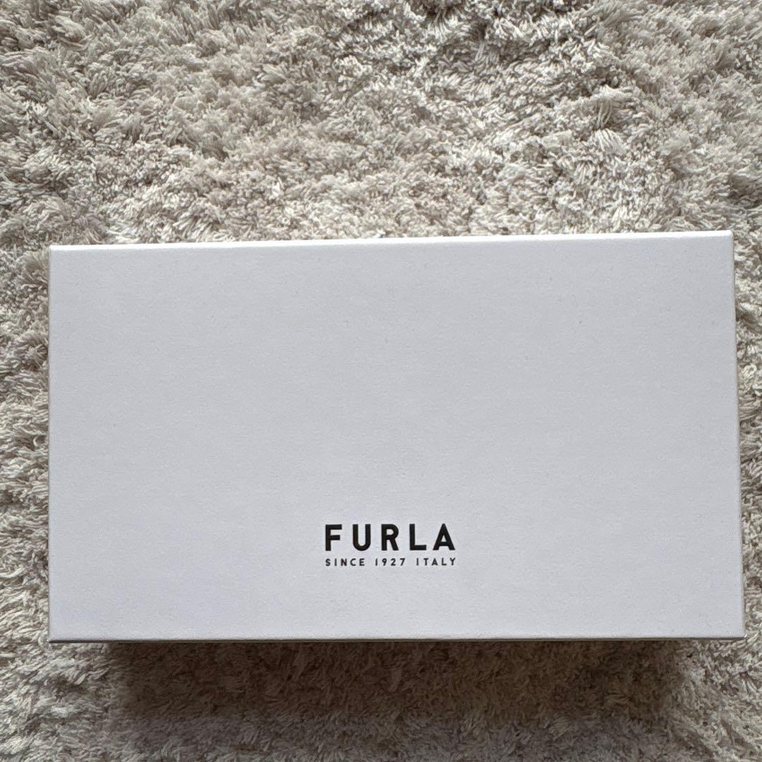 FURLA ゴールド 長財布 オリジナルボックス付き