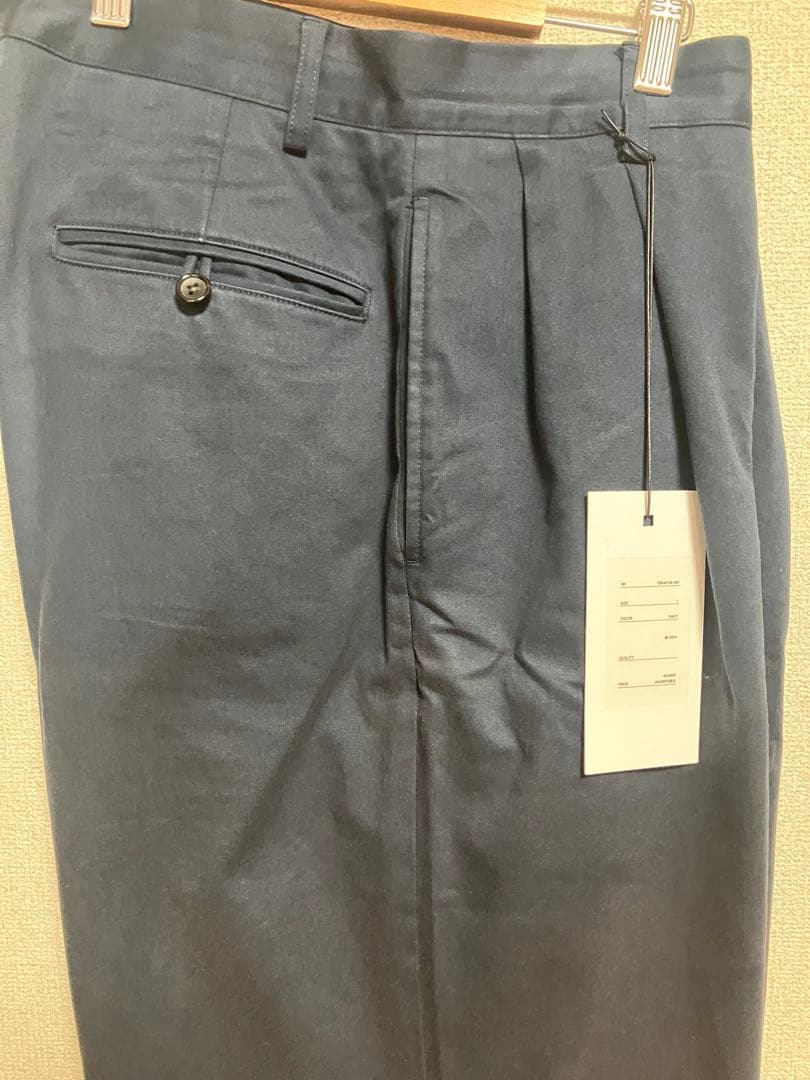 a.presse アプレッセ23SSチノ Chino Trousers