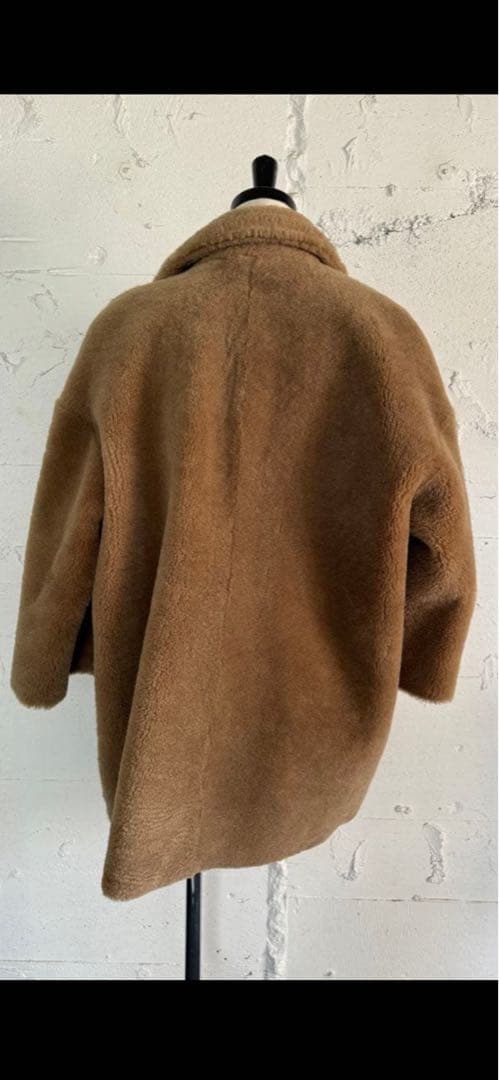 高級　美品　third magazine サードマガジン　ムートンコートベージュ