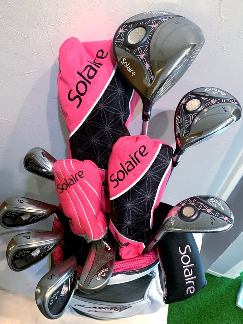 豪華　良品　現行品　レディースゴルフクラブ キャロウェイ　ソレイユ　優しく可愛い