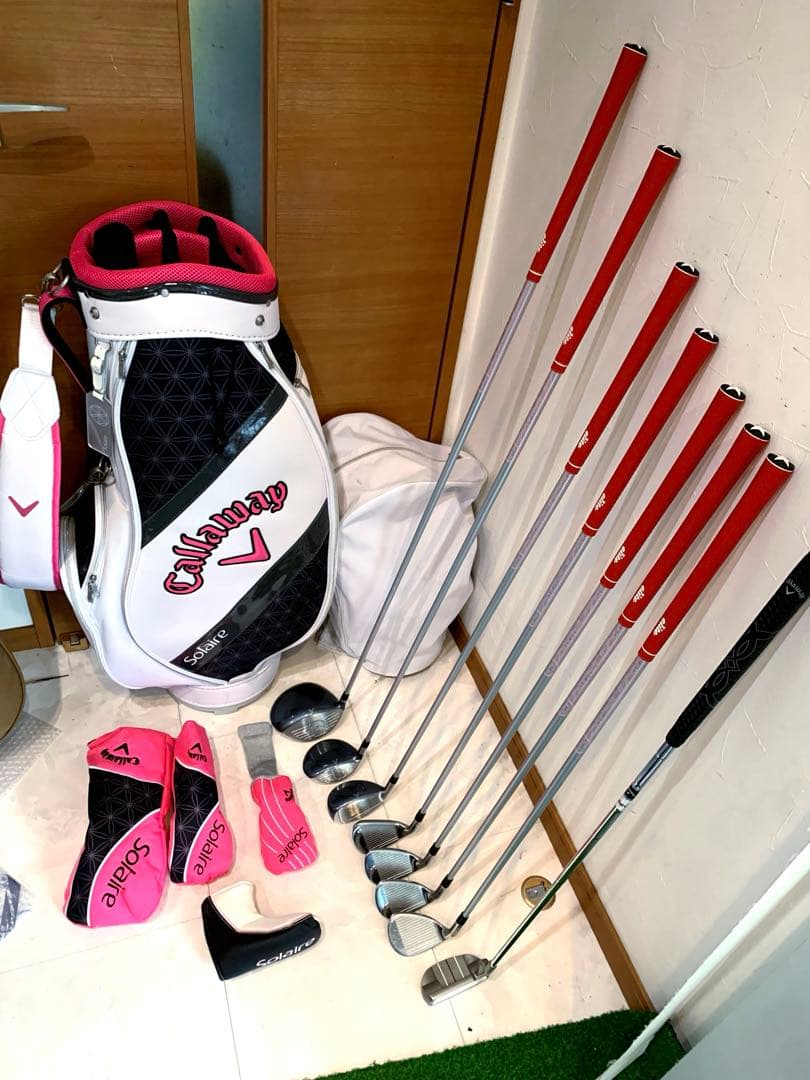 豪華　良品　現行品　レディースゴルフクラブ キャロウェイ　ソレイユ　優しく可愛い