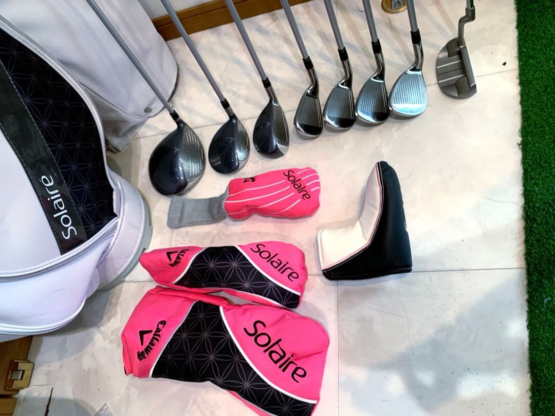 豪華　良品　現行品　レディースゴルフクラブ キャロウェイ　ソレイユ　優しく可愛い