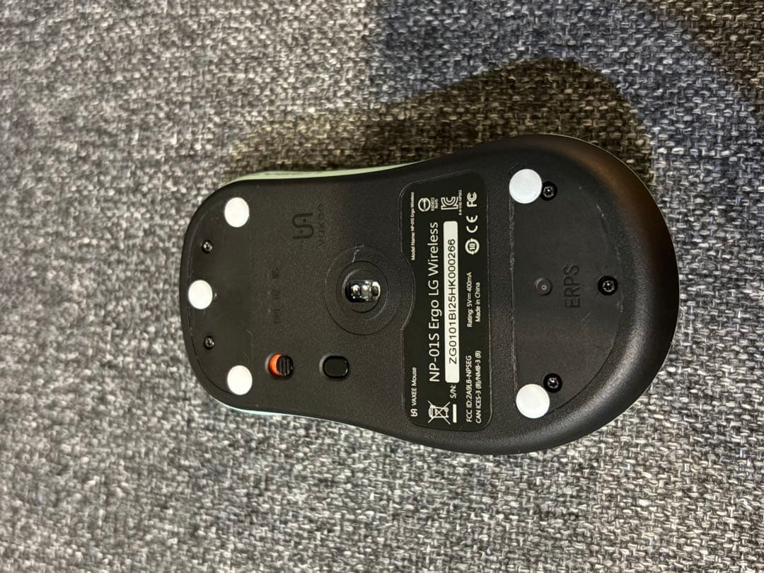 NP-01S Ergo Wireless レイクグリーン