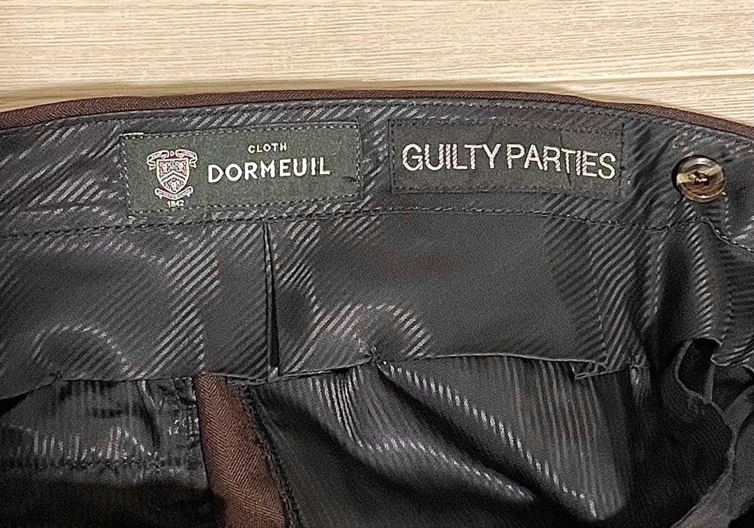 ワコマリア PLEATED TROUSERS (TYPE-2) D-BROWN