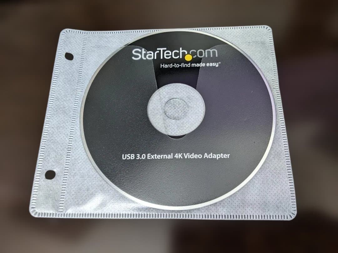 StarTech.com 4K対応 USB-HDMIアダプタ 動作良好