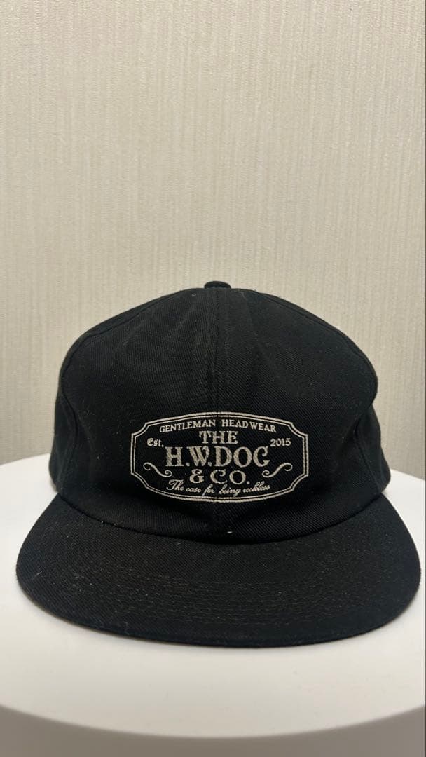 H.W. DOG & CO. ブラックキャップ　36