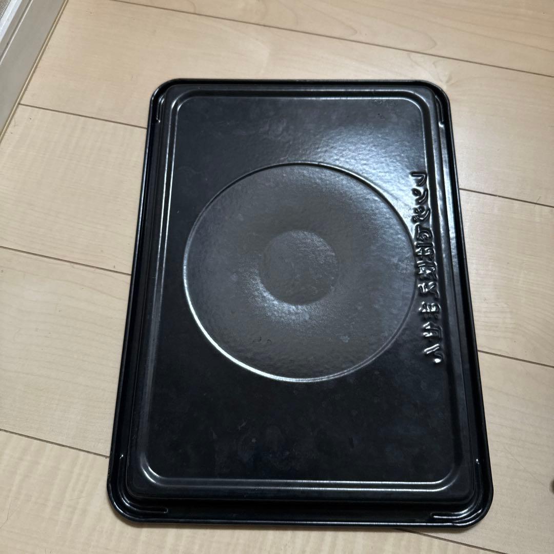 HITACHI 日立グリルプレート アルミ製 ストライプデザイン　x2