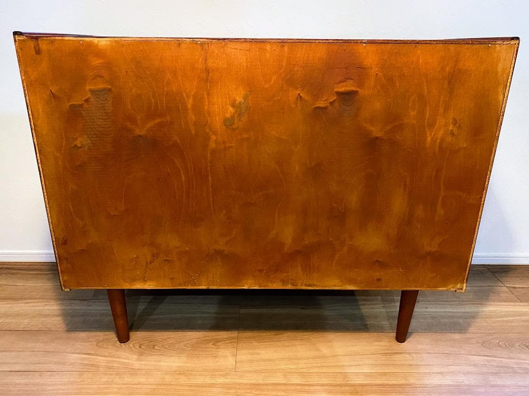 mark＊　デンマーク製 4段ワイドチェスト チーク材 仕上済