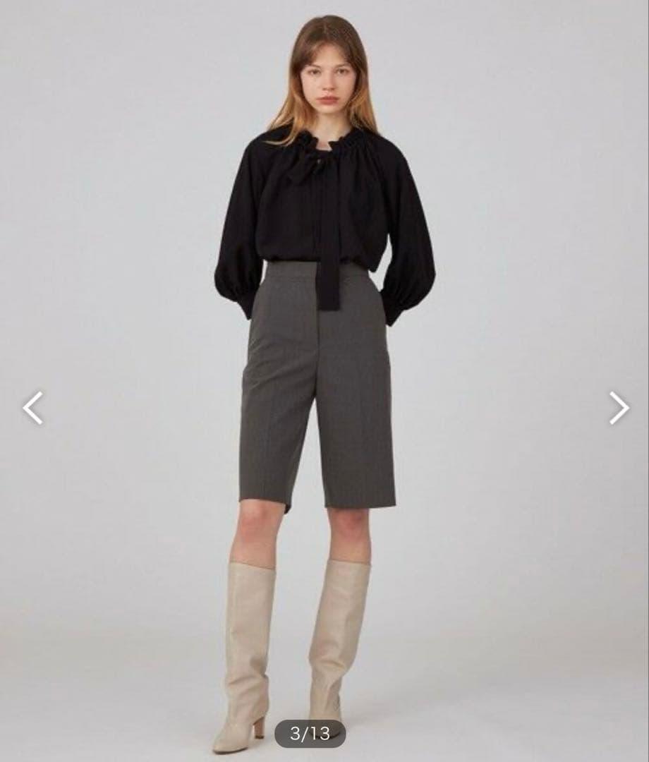 Ballsey クリアツイルバミューダパンタ　ブラック